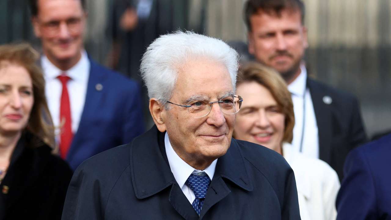 Italian President Mattarella visits Germany