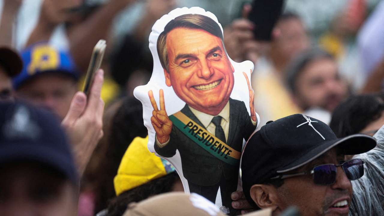 FILE PHOTO: Protest in support of former President Jair Bolsonaro, in Brasilia