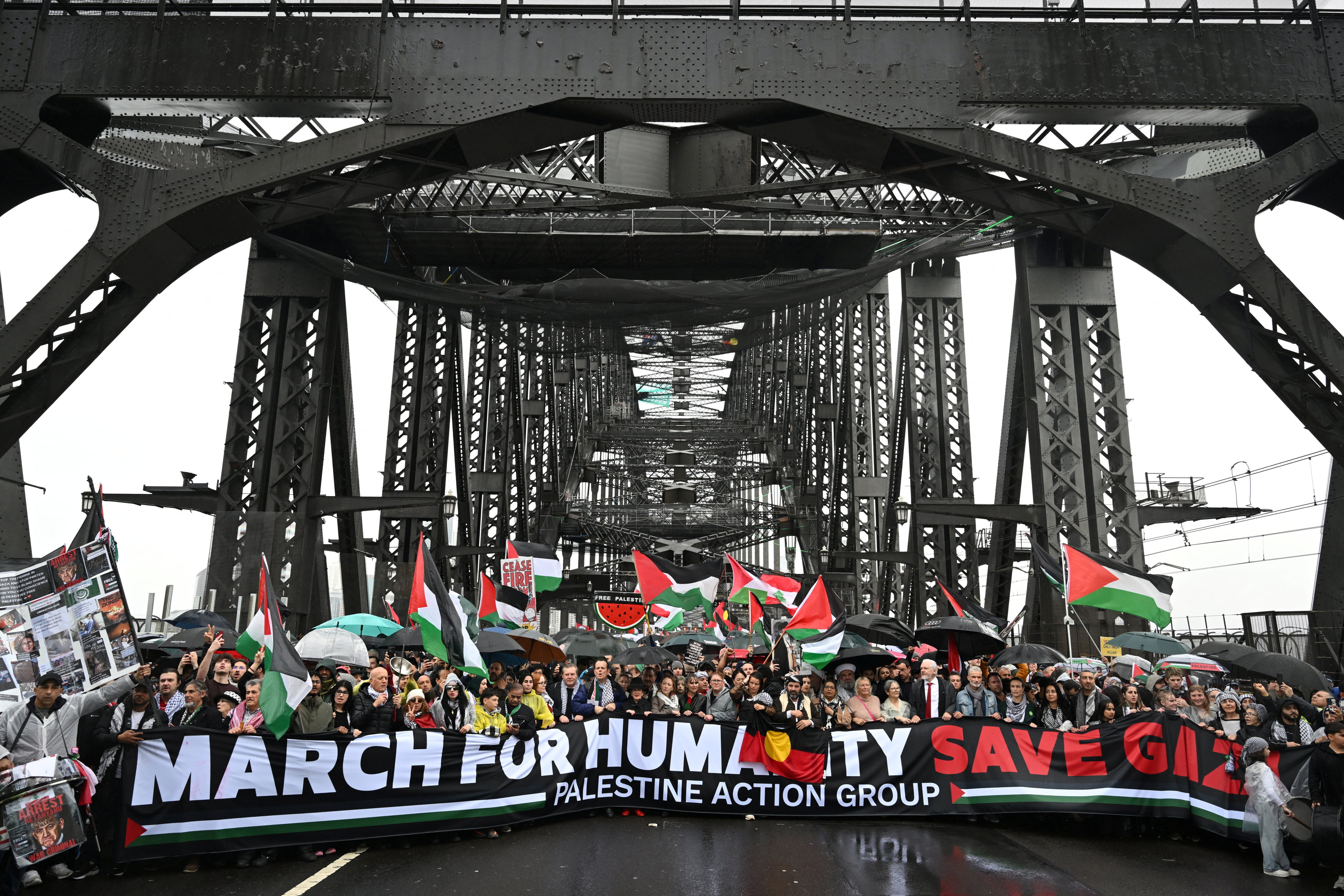 Palestine Action Group's March for Humanity in Sydney