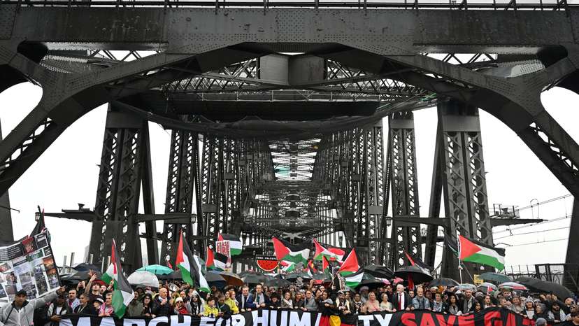 Palestine Action Group's March for Humanity in Sydney