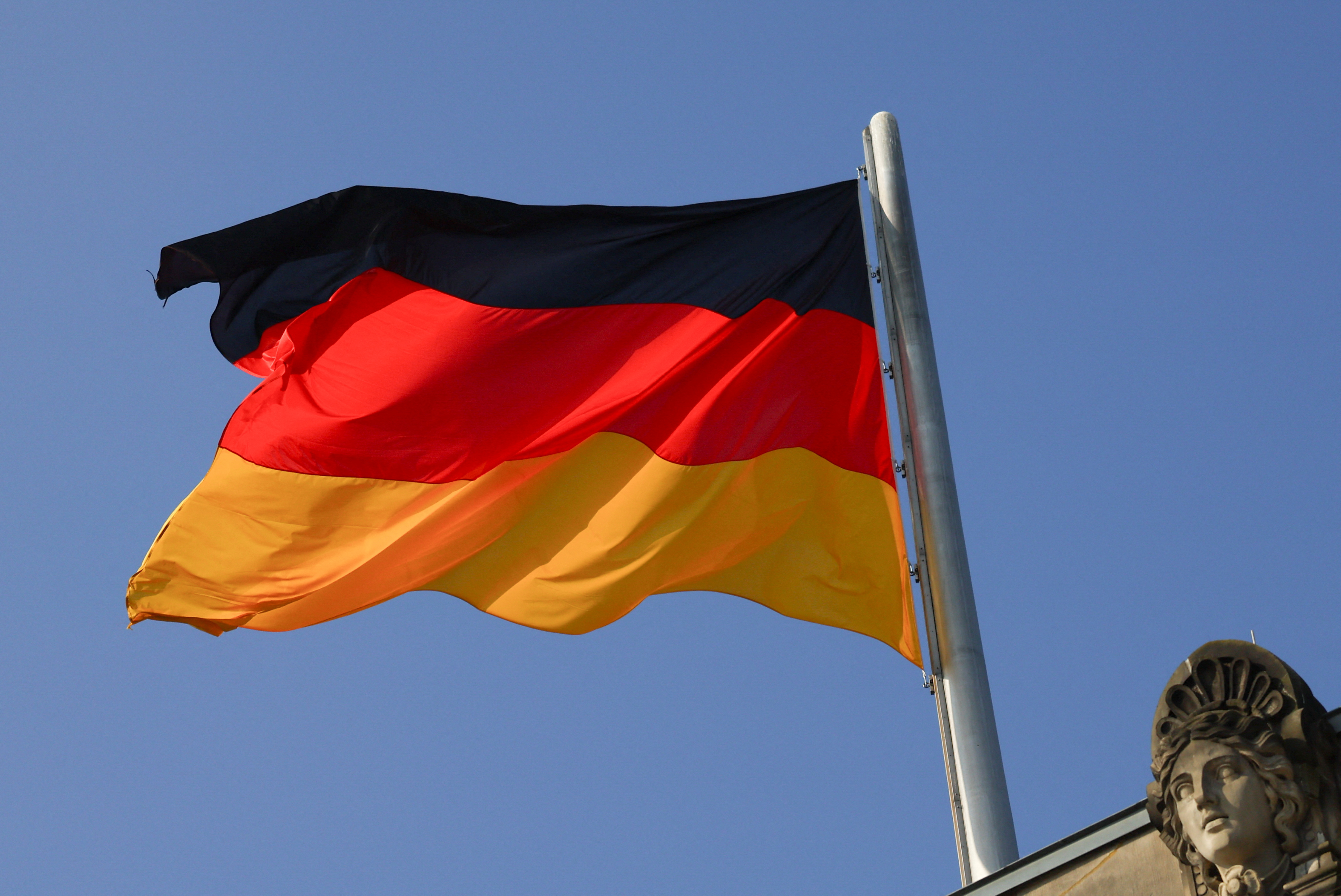 Inaugural session of the German lower house of Parliament, the Bundestag, in Berlin