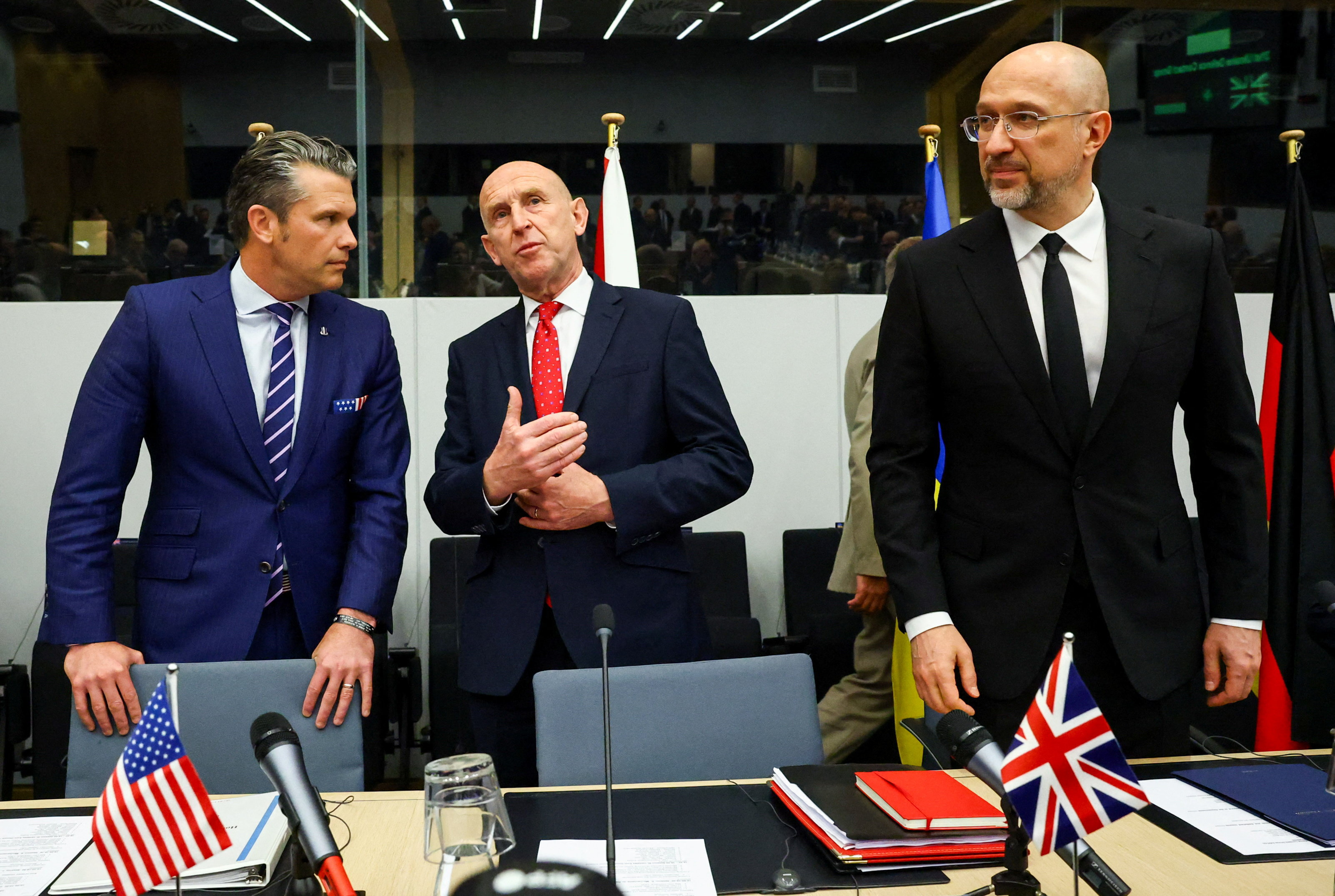 Ukraine Defence Contact Group meeting in Brussels