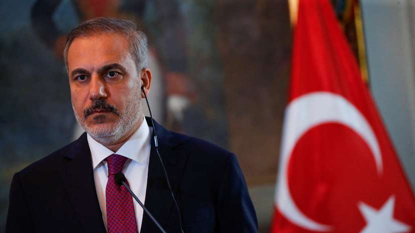 FILE PHOTO: Turkish Foreign Minister Hakan Fidan visits Venezuela