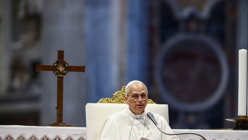 Pope Leo XIV holds a Jubilee audience on the occasion of the Jubilee of Sport, at St. Peter's Basilica