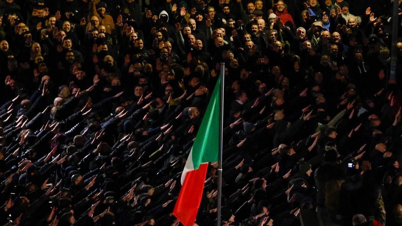 The Acca Larentia anniversary, in Rome