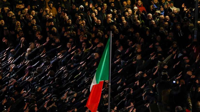 The Acca Larentia anniversary, in Rome