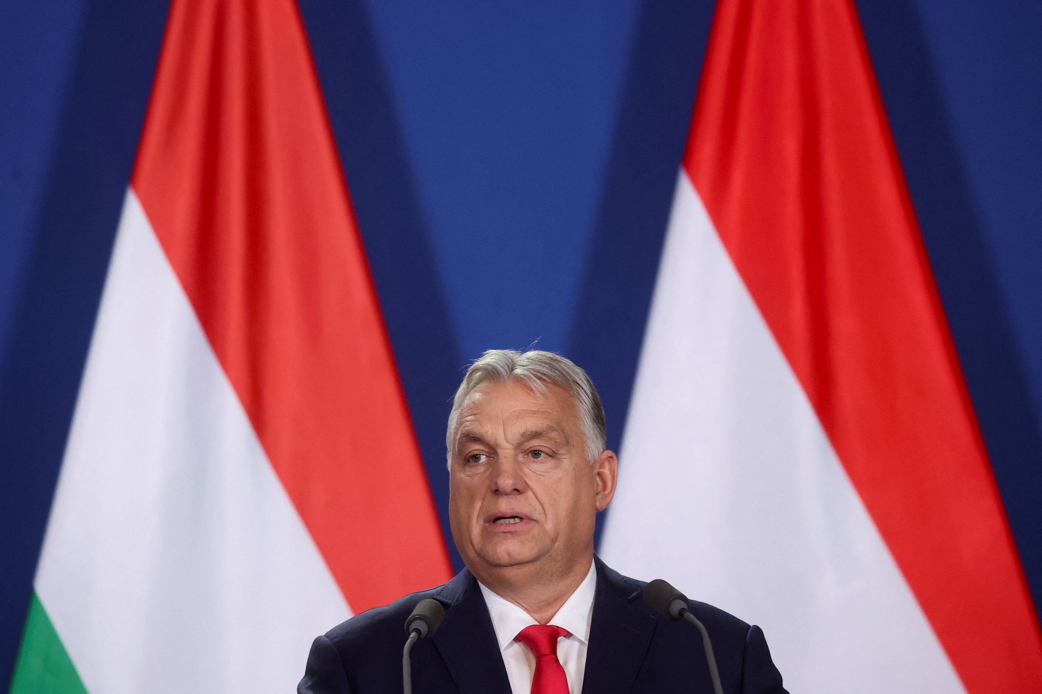 Hungarian PM Orban and Serbian President Vucic meet in Budapest
