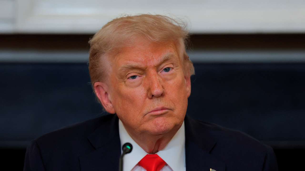 U.S. President Trump participates in a roundtable discussion with the Fraternal Order of Police at the White House