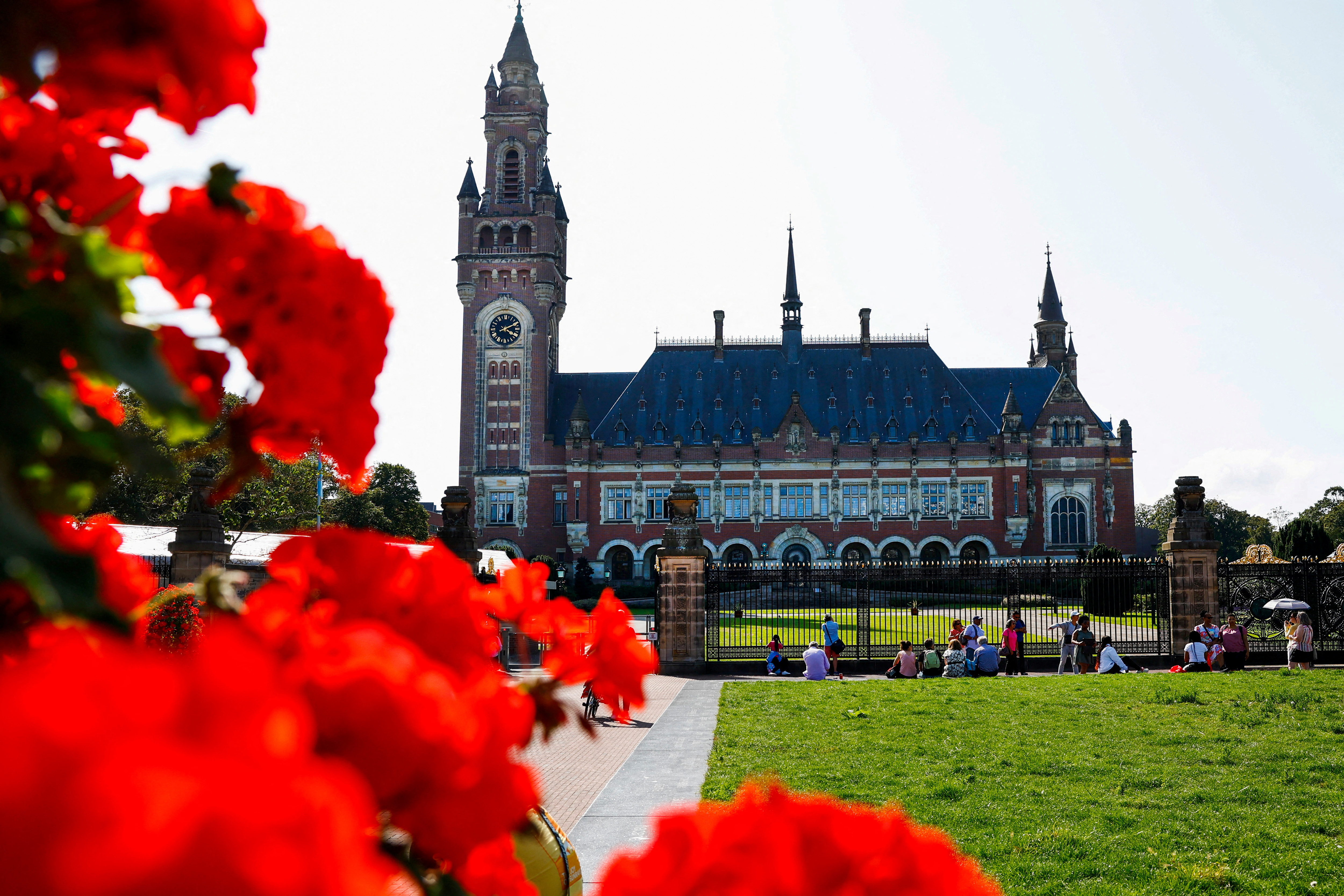 FILE PHOTO: A general view of the International Court of Justice in The Hague