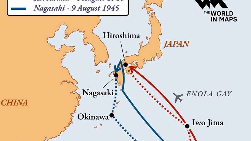 #OnThisDay in 1945, the U.S. dropped the first atomic bomb on Hiroshima, instantly killing tens