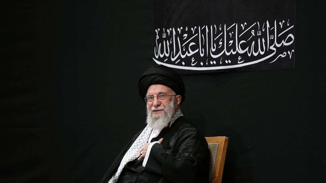 Iran's Khamenei attends a ceremony to mark Ashura in Tehran