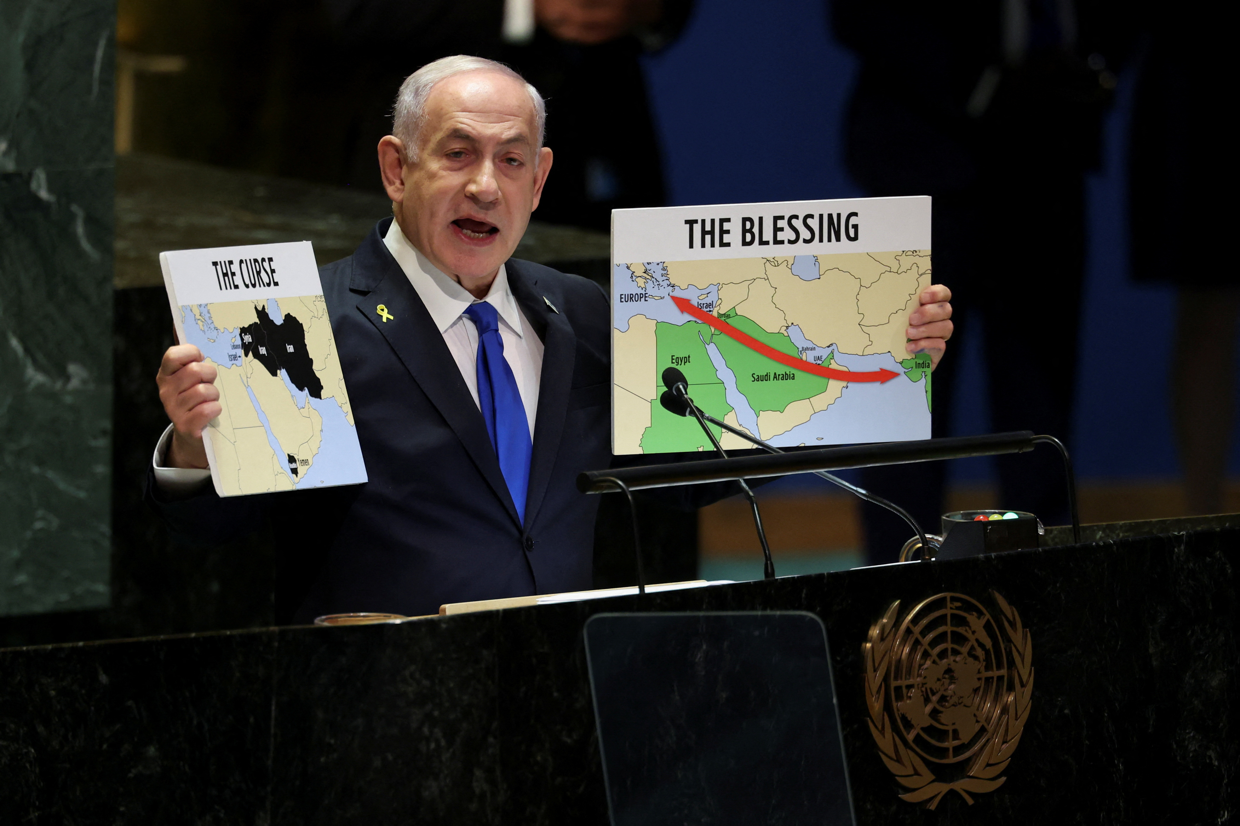 World leaders take part in the 79th annual U.N. General Assembly high-level debate