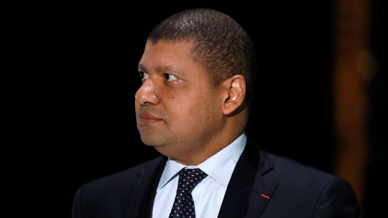 Former Ivorian Trade Minister Jean-Louis Billon, head of Compagnie Hoteliere de la Lagune, attends the third annual tech conference "Inno Generation" in Paris