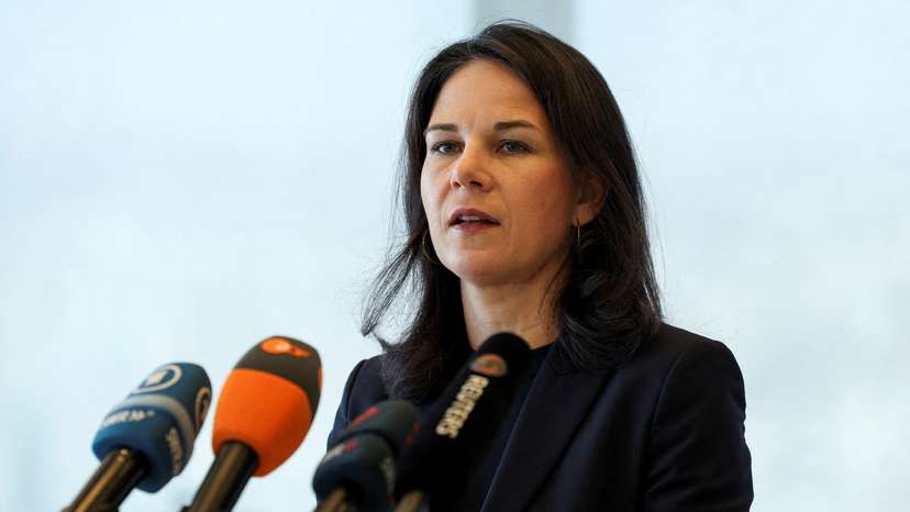 FILE PHOTO: German Foreign Minister Annalena Baerbock