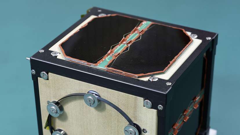 World's 1st wooden satellite