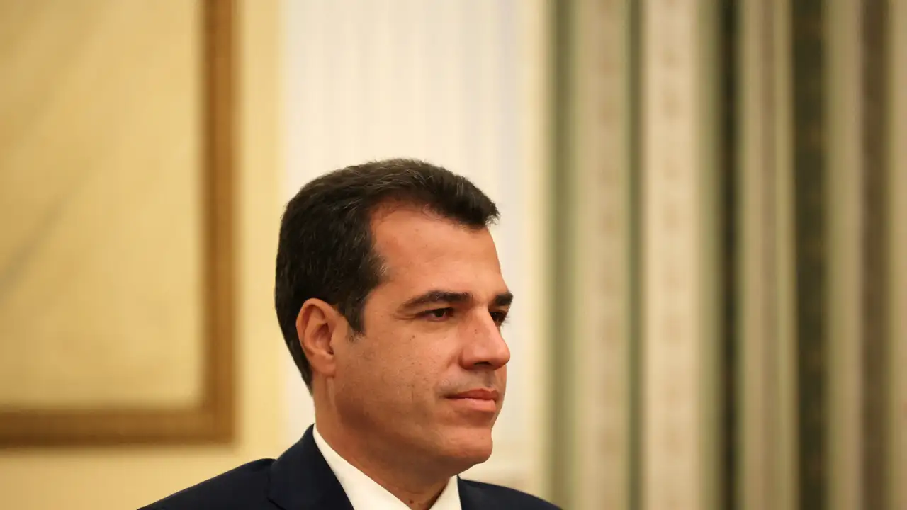 Swearing-in ceremony of newly appointed members of the Greek government in Athens