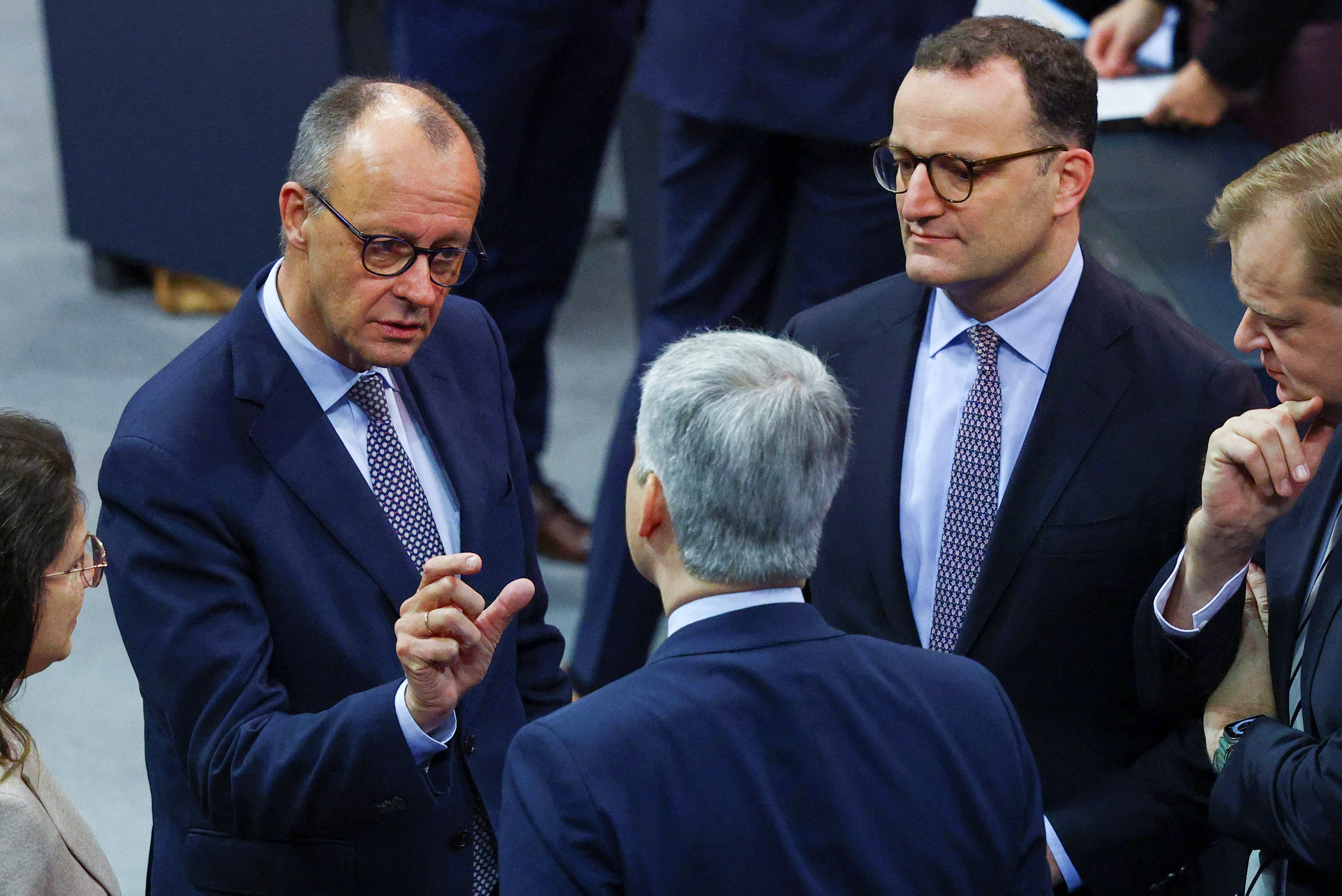 German parliament votes on a contentious pensions package