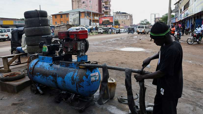 FILE PHOTO: Heavy gunfire erupts in South Sudan's capital, Juba