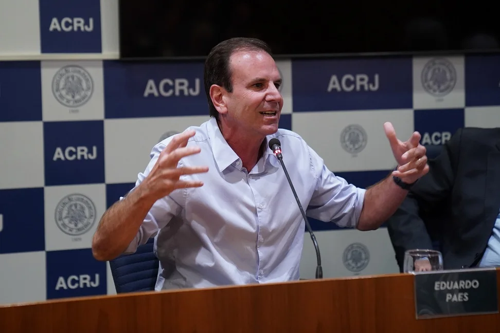 Eduardo Paes (PSD), candidato ao governo do Rio