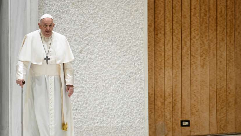 Pope Francis holds weekly audience at the Vatican