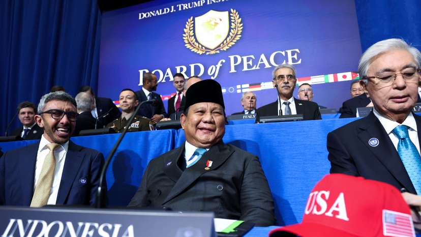 Inaugural meeting of the Board of Peace, in Washington