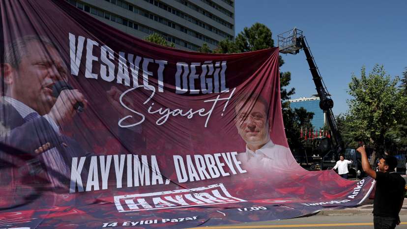 Main oppostion Republican People's Party (CHP) rally in Ankara