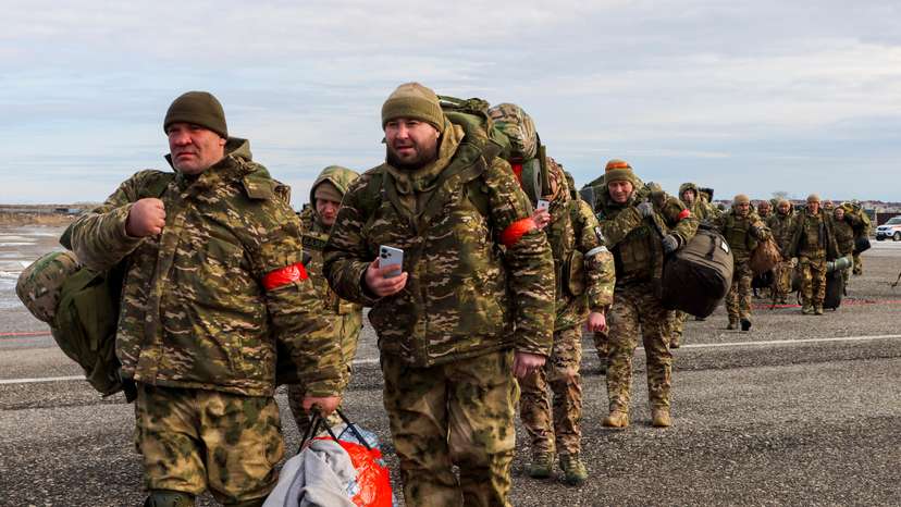 Russia's service members depart for front line amid Russia-Ukraine conflict