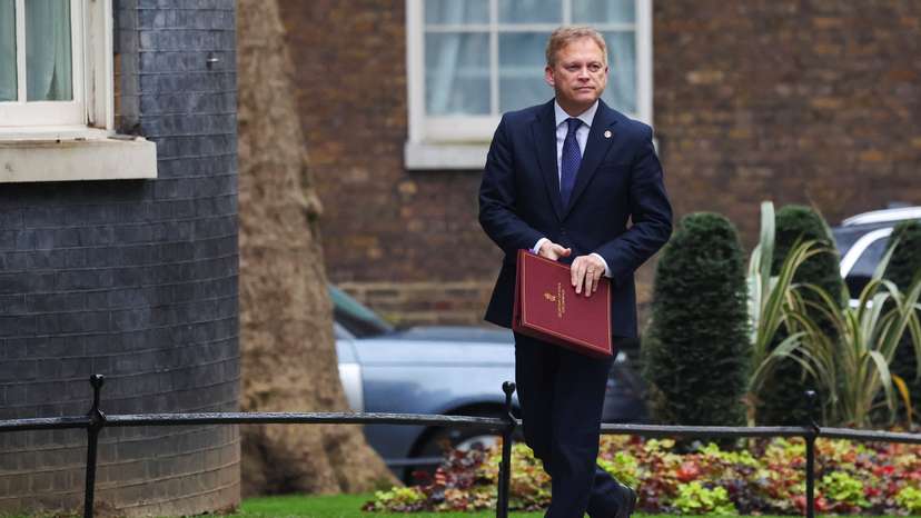 British ministers attend a cabinet meeting in London
