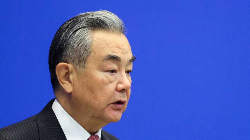 FILE PHOTO: Chinese foreign minister speaks at Lanting Forum in Beijing