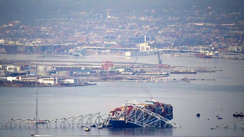Francis Scott Key Bridge collapse in Baltimore