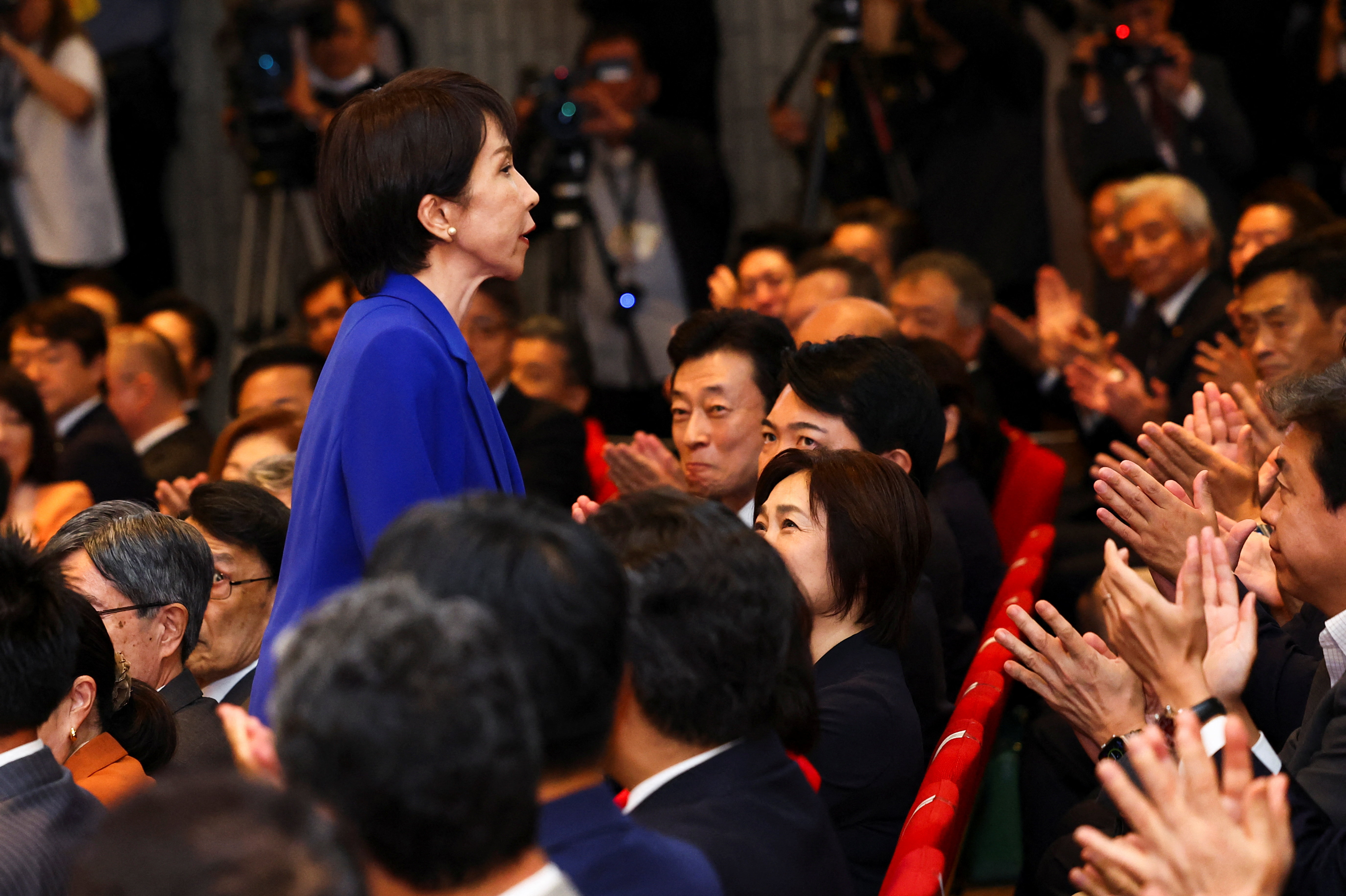 Japan's ruling party LDP holds leadership election