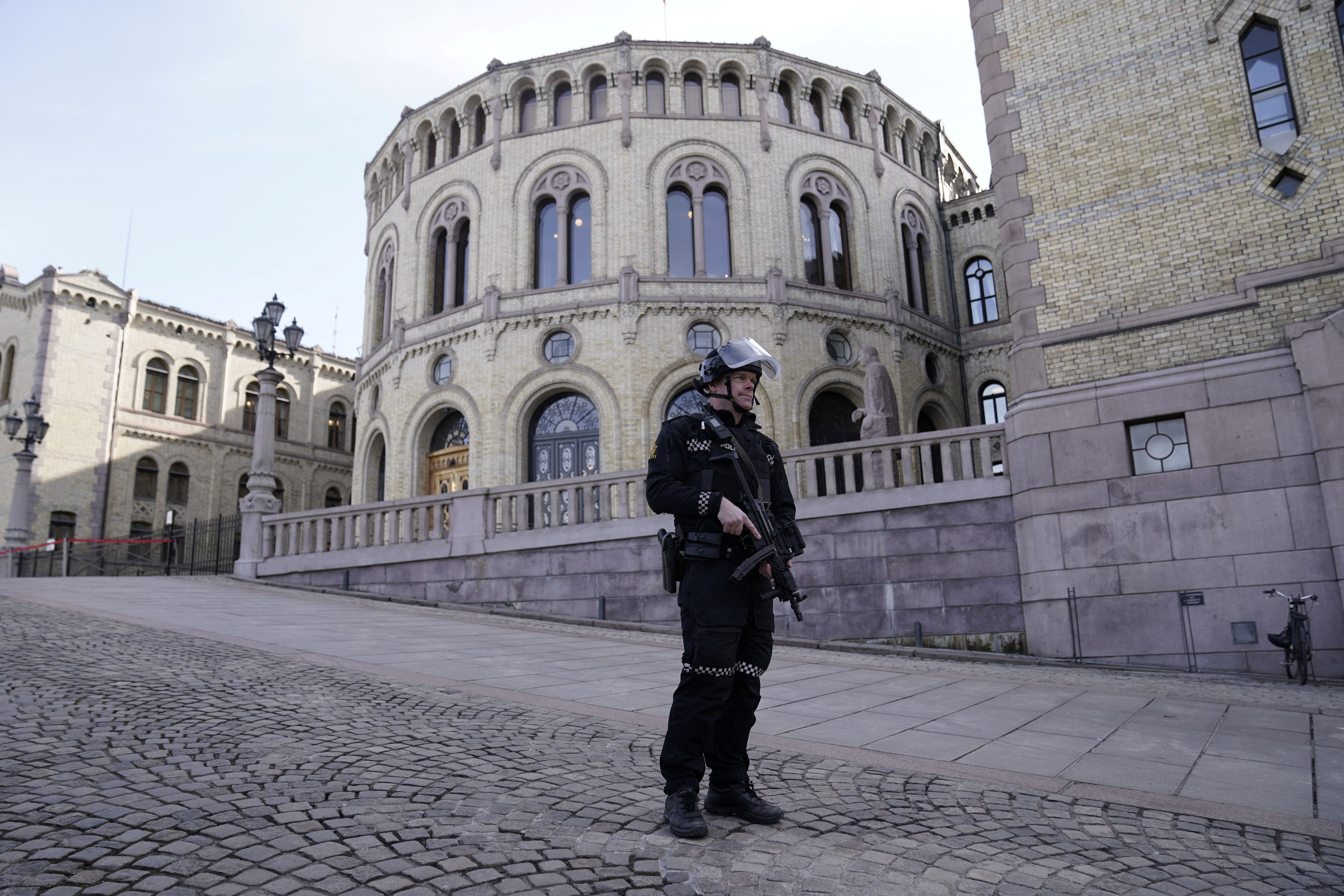 FILE PHOTO: Norwegian parliament