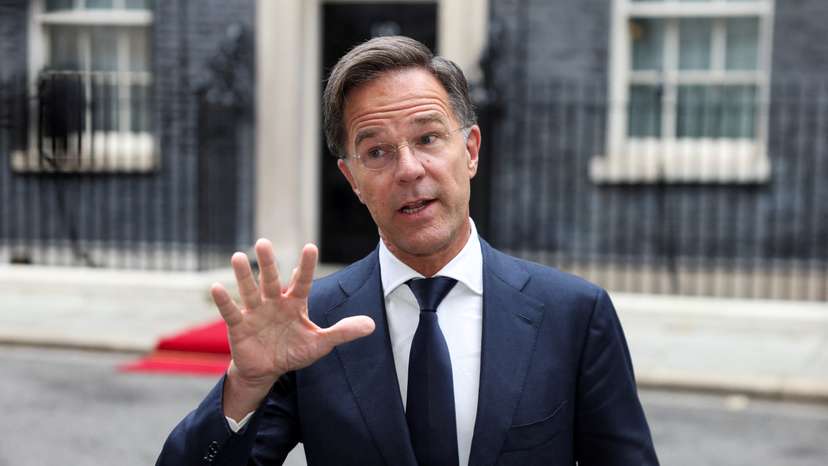 NATO Secretary General Rutte visits Downing Street
