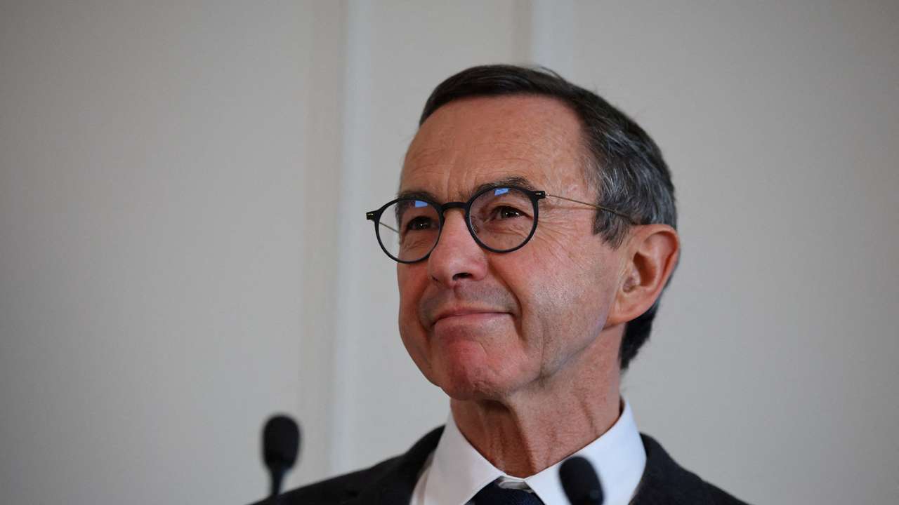 FILE PHOTO: Press conference of LR leader Bruno Retailleau in Paris