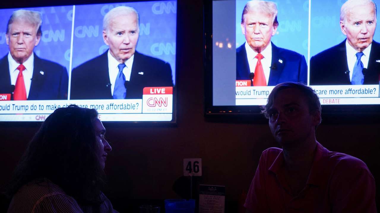 U.S. Presidential Debate Watch party in Washington