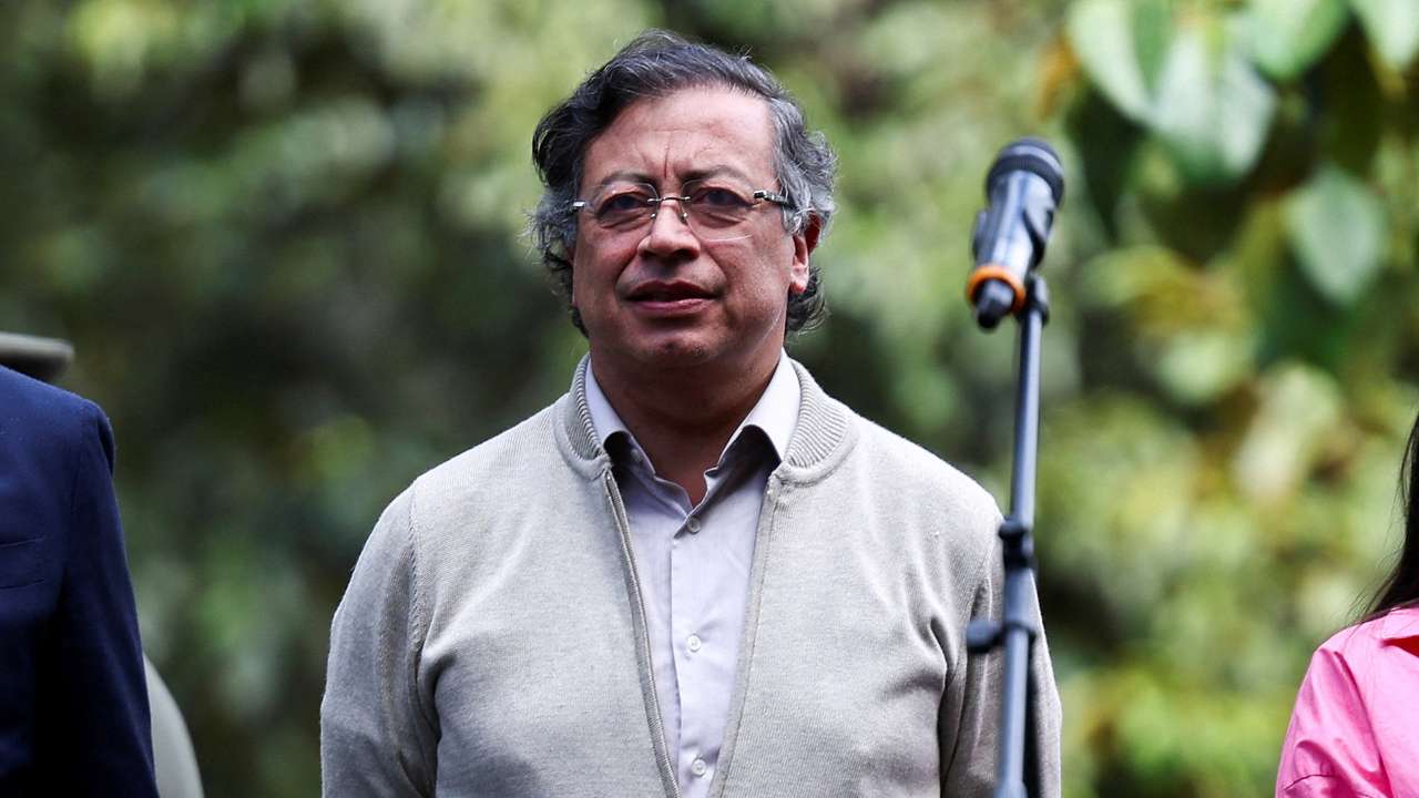 Signing of the labor reform of Colombia's President Gustavo Petro, in Bogota