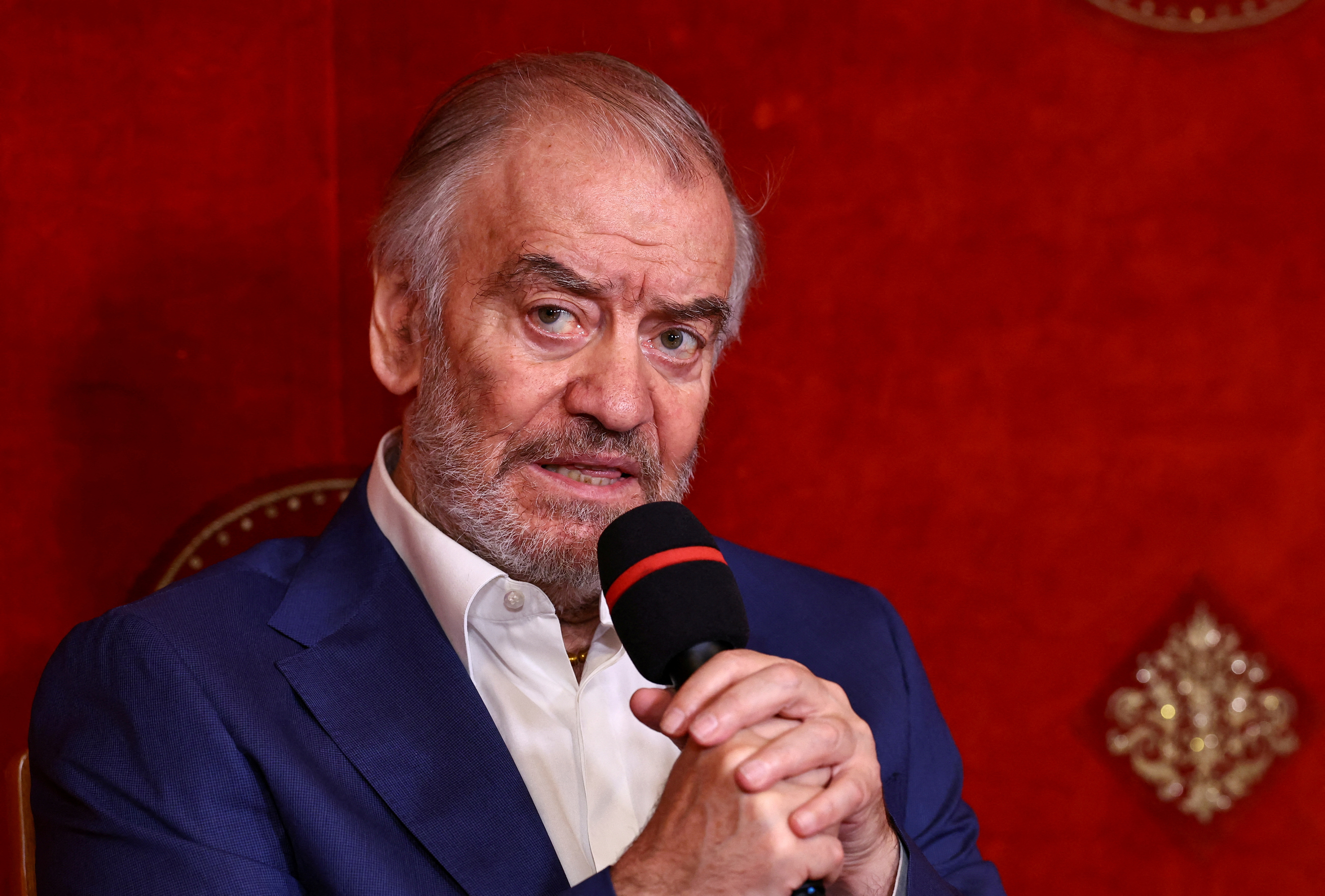 FILE PHOTO: Bolshoi Theatre's director Valery Gergiev gives press conference in Moscow