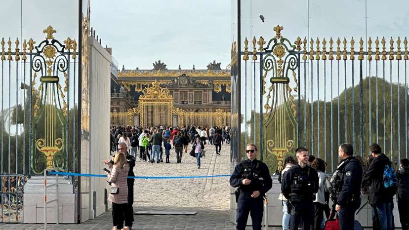 FILE PHOTO: France's Palace of Versailles reopens after being evacuated for security reasons