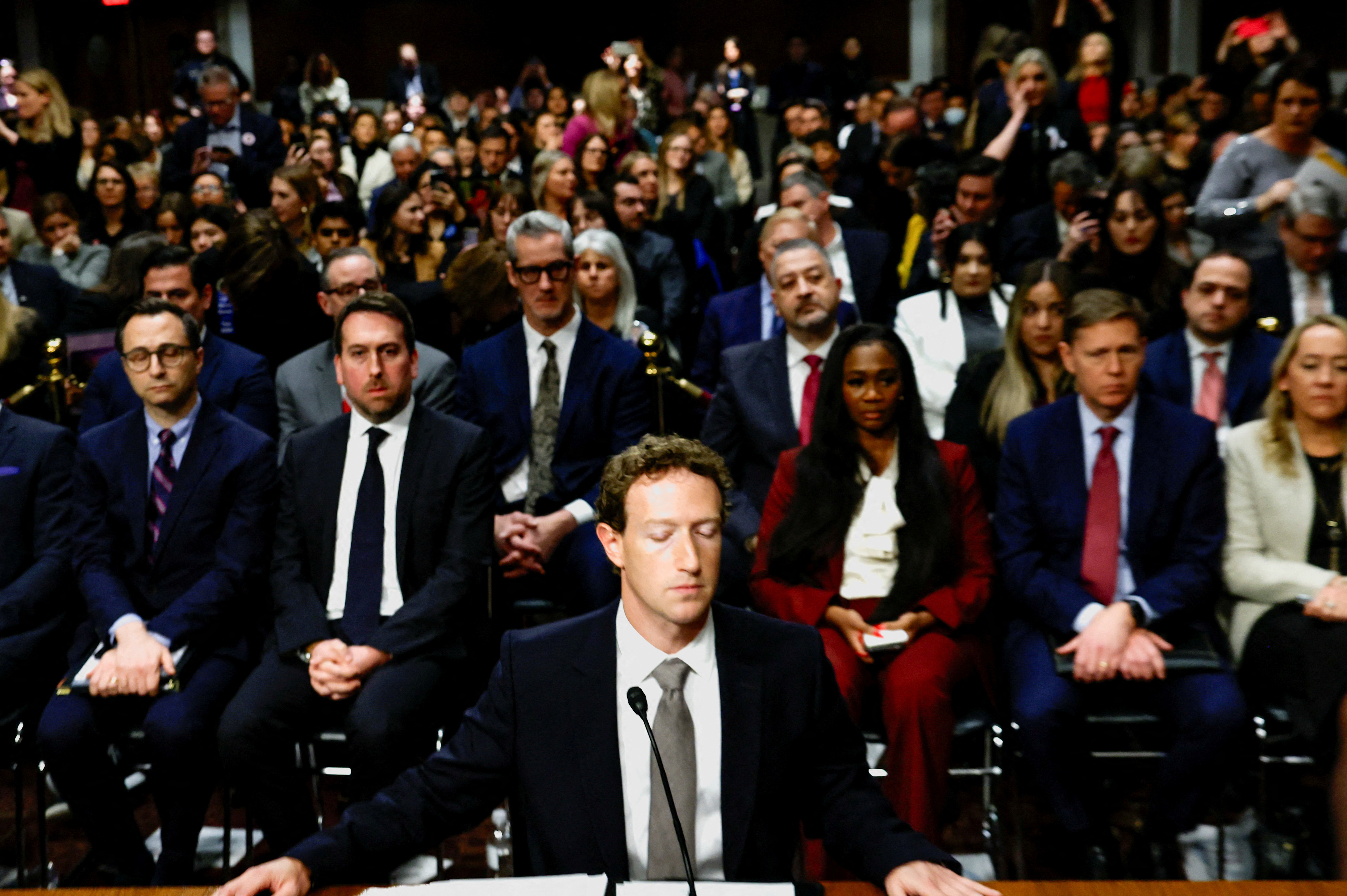 Senate Judiciary Committee hearing on online child sexual exploitation, at the U.S. Capitol in Washington