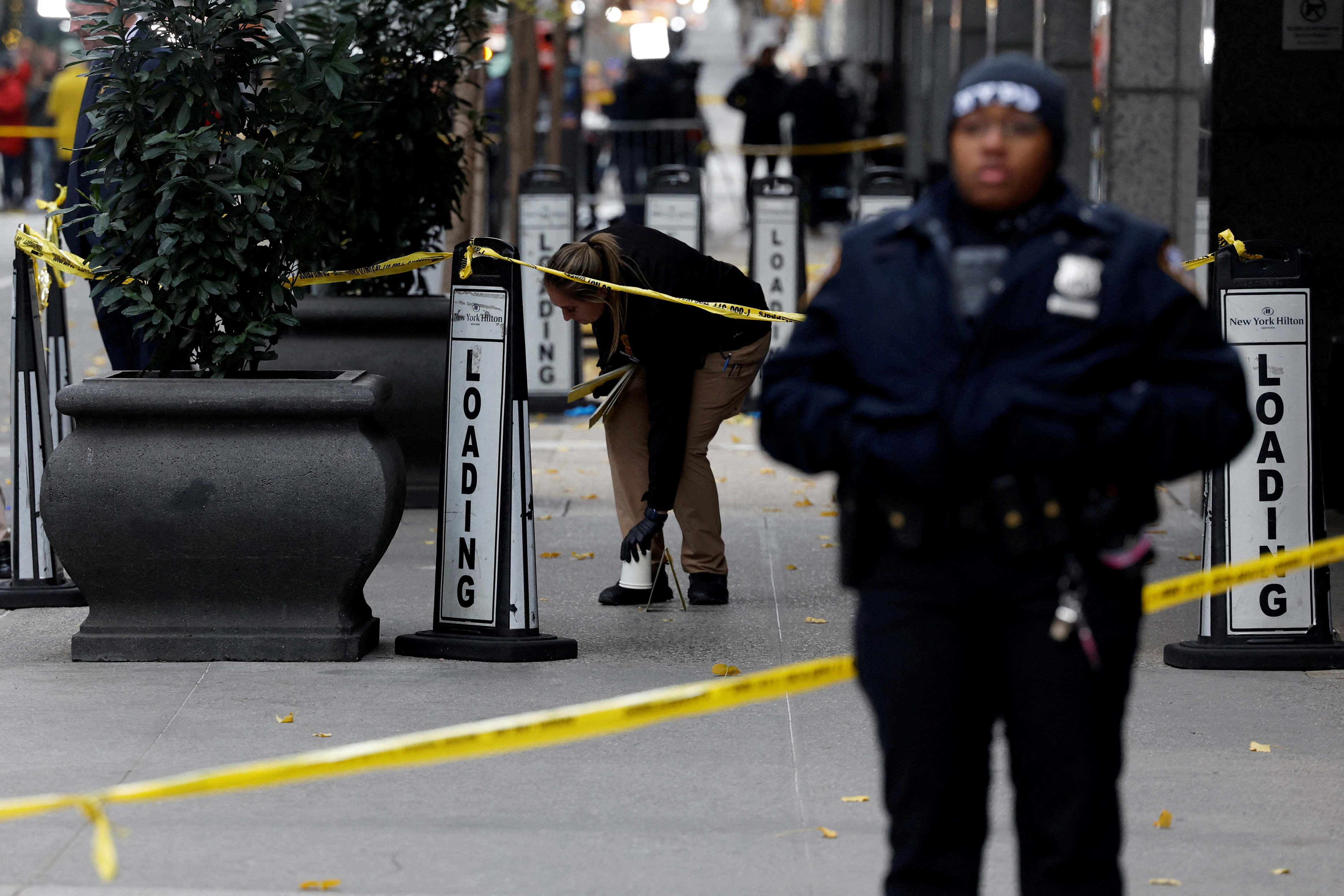 FILE PHOTO: CEO of UnitedHealthcare Brian Thompson was reportedly shot and killed in Midtown Manhattan, in New York City