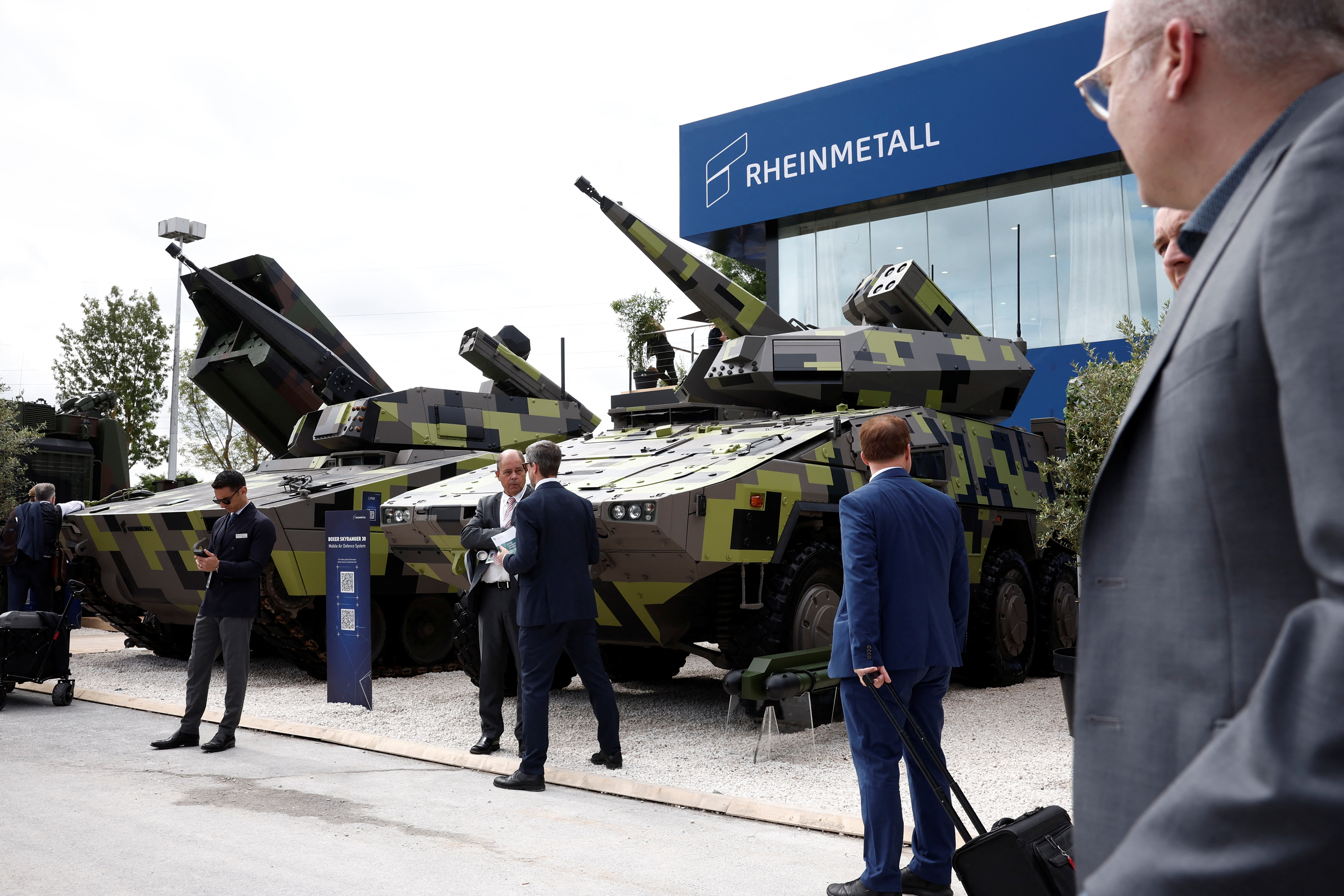 FILE PHOTO: Eurosatory international land and air event for defence and security in Villepinte