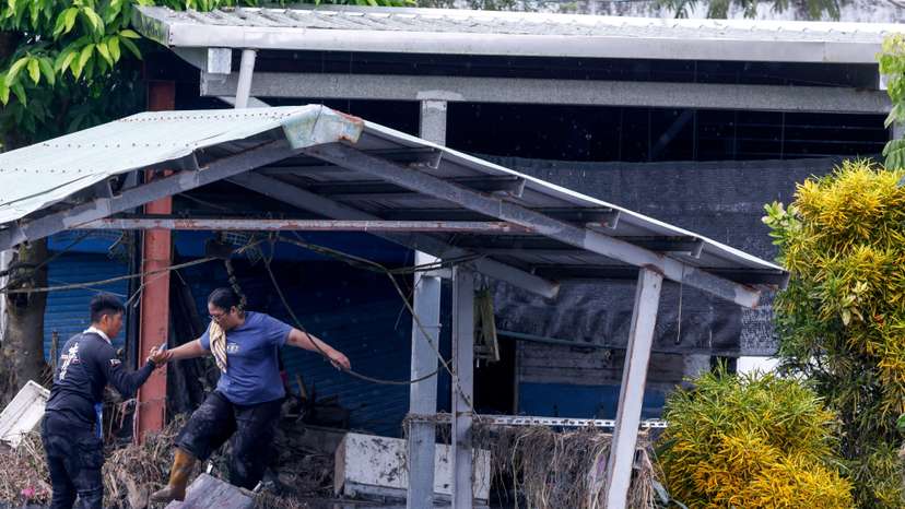 Aftermath of Super Typhoon Ragasa in Hualien