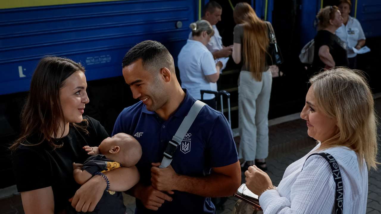 Ukrainian athletes depart for Paris 2024 Olympics