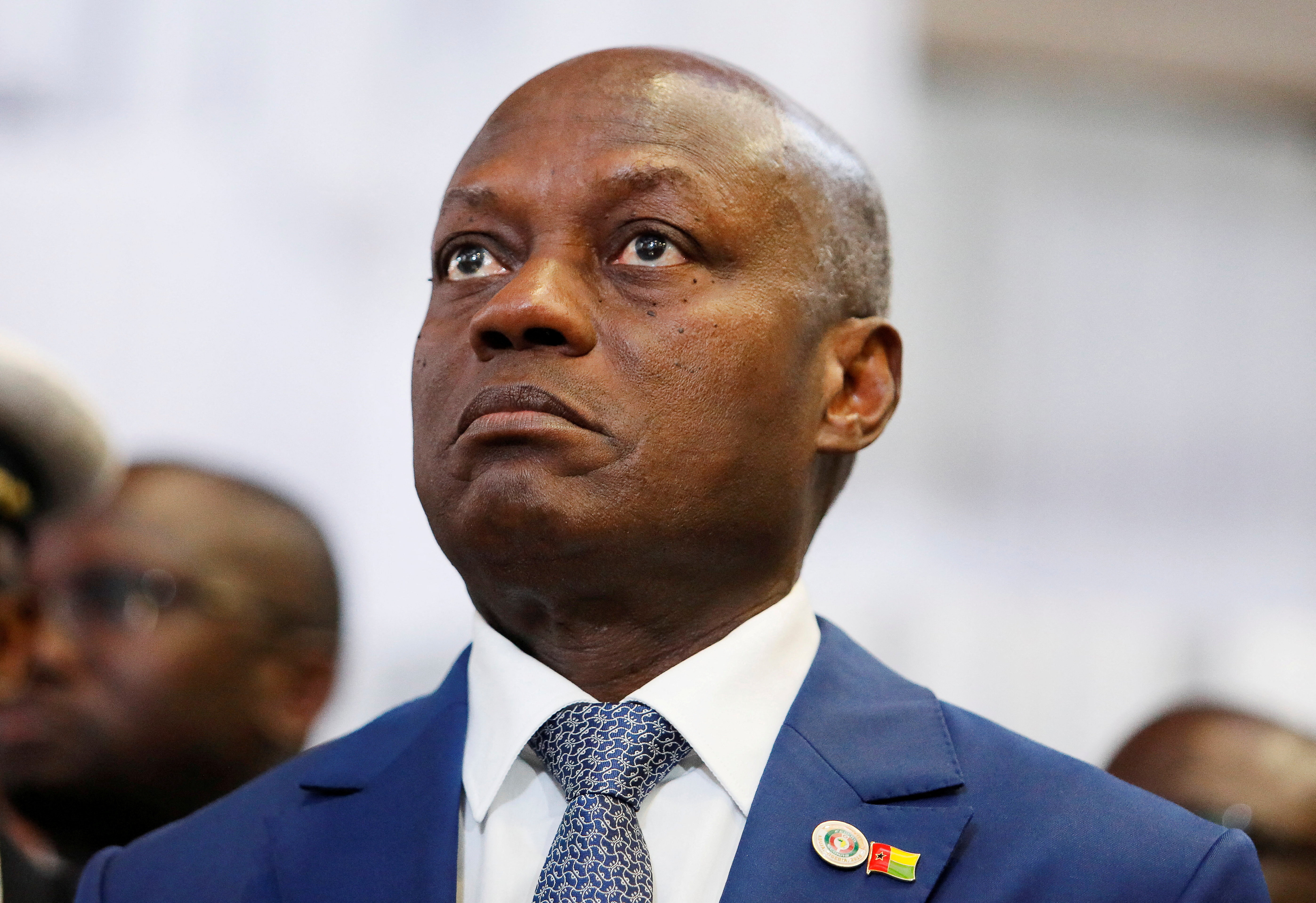 Guinea-Bissau's President Jose Mario Vaz attends the opening of the 54th Ordinary Session of the ECOWAS Authority of Heads of State and Government, in Abuja