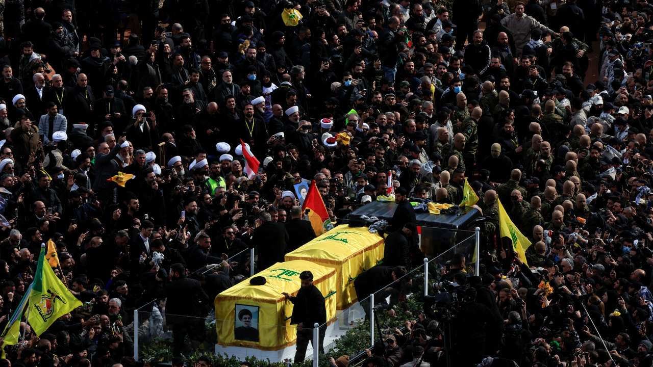 Funeral of former Hezbollah leader Hassan Nasrallah