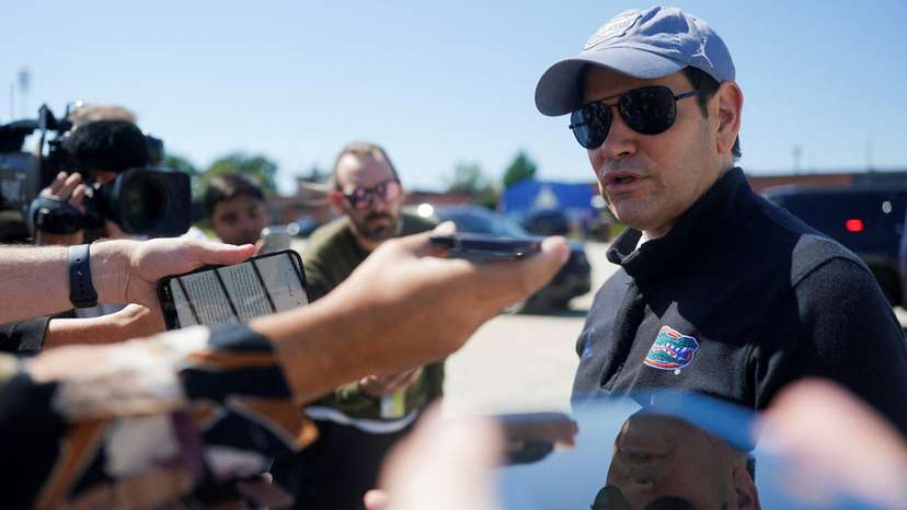 U.S. Secretary of State Rubio departs for Israel at Joint Base Andrews