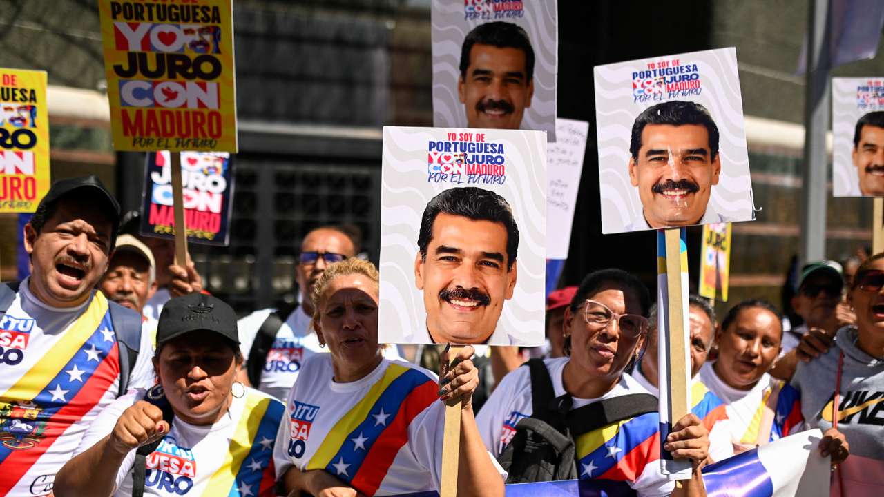 Nicolas Maduro is sworn in for his third term as Venezuela's President, in Caracas
