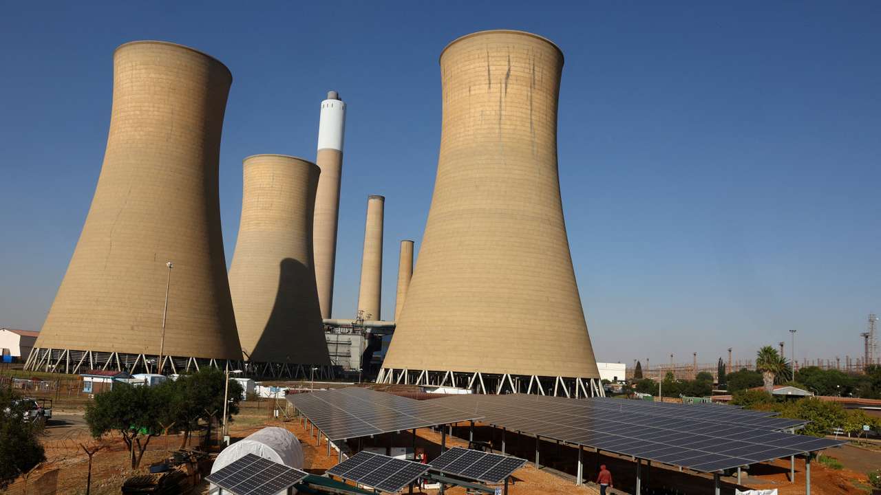 FILE PHOTO: South Africa's ANC walks political tight rope over coal plant shutdowns