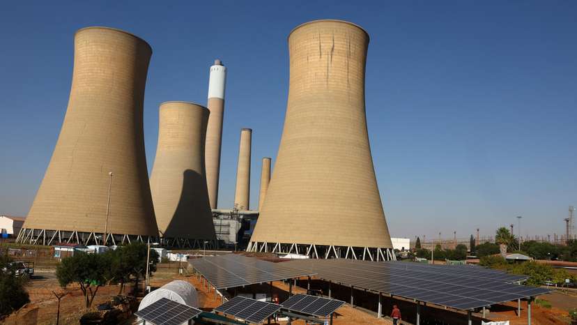 FILE PHOTO: South Africa's ANC walks political tight rope over coal plant shutdowns