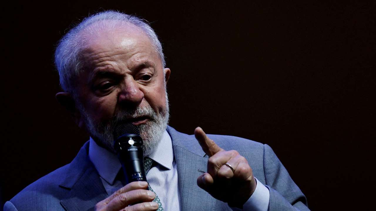 FILE PHOTO: Brazil's President Luiz Inacio Lula da Silva attends the National Seal of Commitment to Literacy Award Ceremony in Brasilia